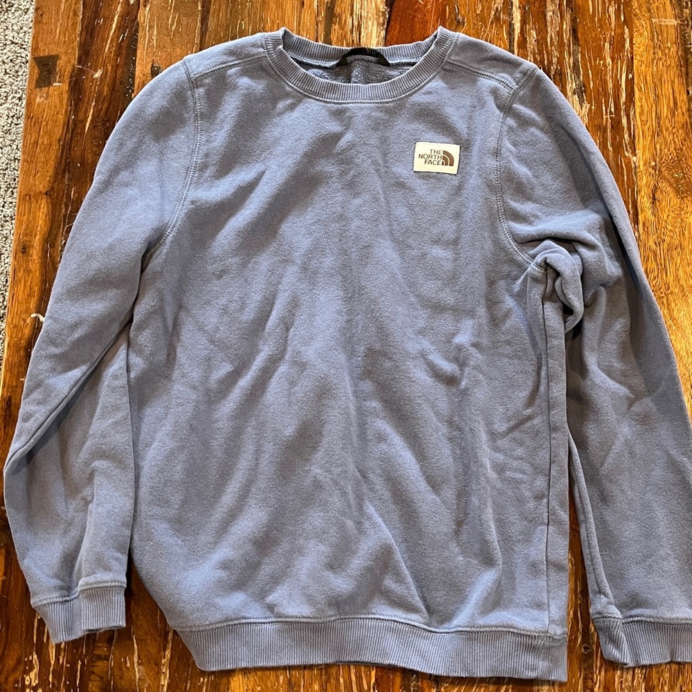 The North Face Men's Blue Crewneck Sweatshirt